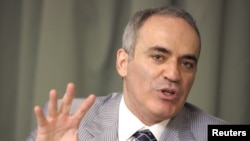 Pemimpin oposisi Rusia, Garry Kasparov (Foto: dok).
