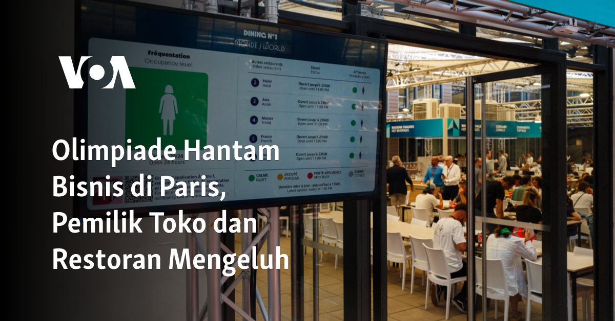 Olimpiade Hantam Bisnis di Paris, Pemilik Toko dan Restoran Mengeluh