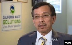 David Duong, president of California Waste Solutions.