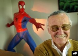 Stan Lee and Spider-Man