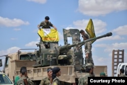 Soldiers participate in an operation to liberate Raqqa, Syria, from Islamic State militants, May 24, 2016. (Photo courtesy of ANHA)