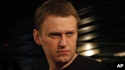 Ông Alexei Navalny, một blogger đối lập rất được hâm mộ ở Nga