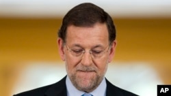 El presidente del Gobierno español, Mariano Rajoy. 