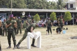 Menwa adalah unit kegiatan mahasiswa semi militer yang mengandalkan kegiataan kesamaptaan.(Foto: Menwa Instiper)