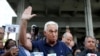 FILE - Roger Stone speaks after his appearance at Federal Court in Fort Lauderdale, Fla., Jan. 25, 2019.