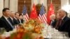 President Donald Trump with China's President Xi Jinping during their bilateral meeting, Dec. 1, 2018 in Buenos Aires, Argentina.