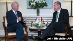Cumhurbaşkanı Erdoğan, Başkan Yardımcısı Biden'la en son geçen hafta New York'taki BM Genel Kurul toplantıları sırasında görüşmüştü