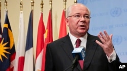 El embajador de Venezuela en la ONU, Rafael Ramirez.