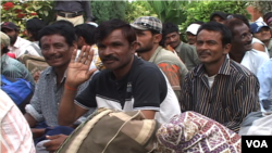 رہائی پانے والے بھارتی ماہی گیر