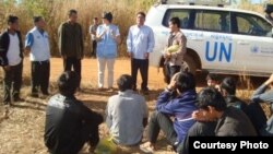 Montagnard people from Vietnam have crossed the border into Cambodia hiding out in the forests in northeastern Cambodia, fearful that the Cambodian authorities will deport them. (United Nations)