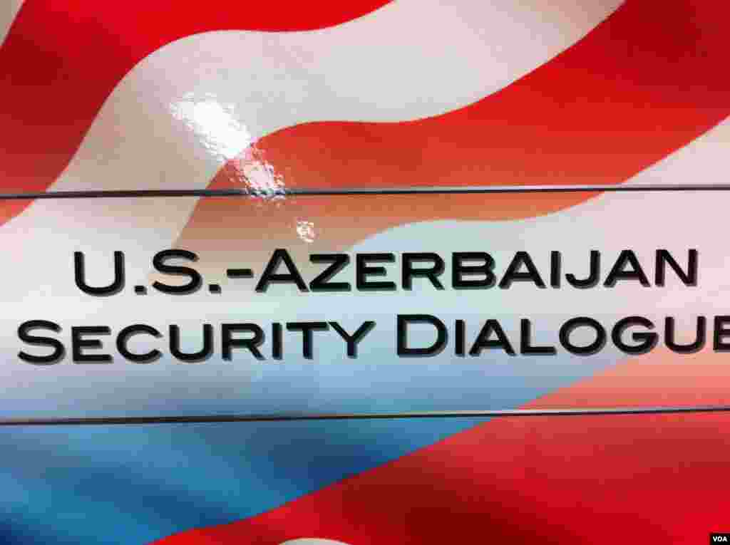 US-Azerbaijan Security Dialogue Poster