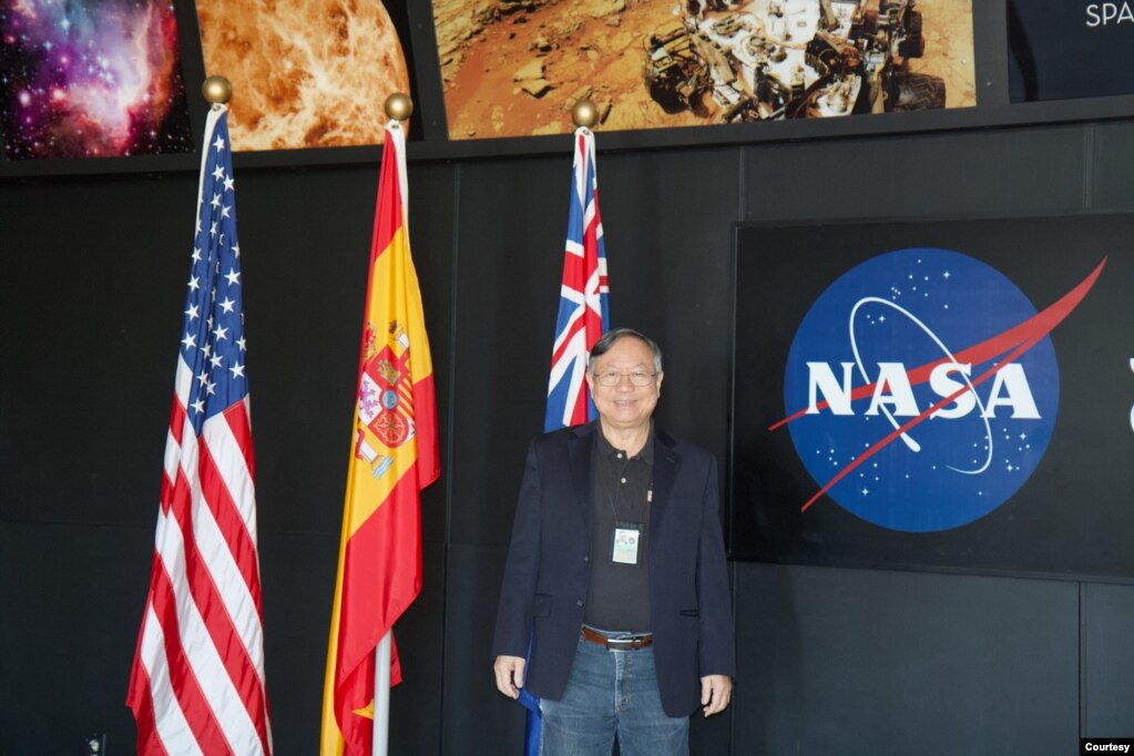 美国国家航空航天局(NASA)辖下喷射推进实验室(JPL)工程师刘登凯(照片提供:刘登凯)(photo:VOA)