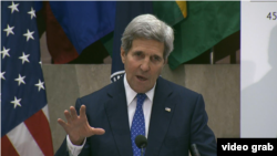 Ngoại trưởng Kerry nói rằng các ngoại trưởng của 6 nước được Hội đồng Bảo an Liên Hiệp Quốc ủy nhiệm đã đạt được một “thông hiểu chính trị” với ngoại trưởng Iran