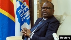 Corneille Nangaa, président de la Commission électorale nationale indépendante de la RDC, 12 mai 2017.