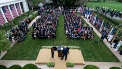 Beyaz Saray bahçesinde geçen Cumartesi düzenlenen törene katılan 6 kişinin Corona testi pozitif çıktı