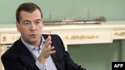 Ruski predsednik Dmitrij Medvedev