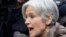 FILE - Jill Stein, the Green Party's presidential candidate, speaks in front of Trump Tower, Dec. 5, 2016, in New York. The Wisconsin Supreme Court declined to hear a challenge to her status on Aug. 26, 2024, so she will remain on the state's ballot for the 2024 election. 