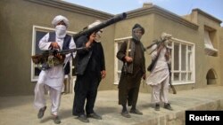 نیروهای طالبان در منطقه ای اعلام نشده