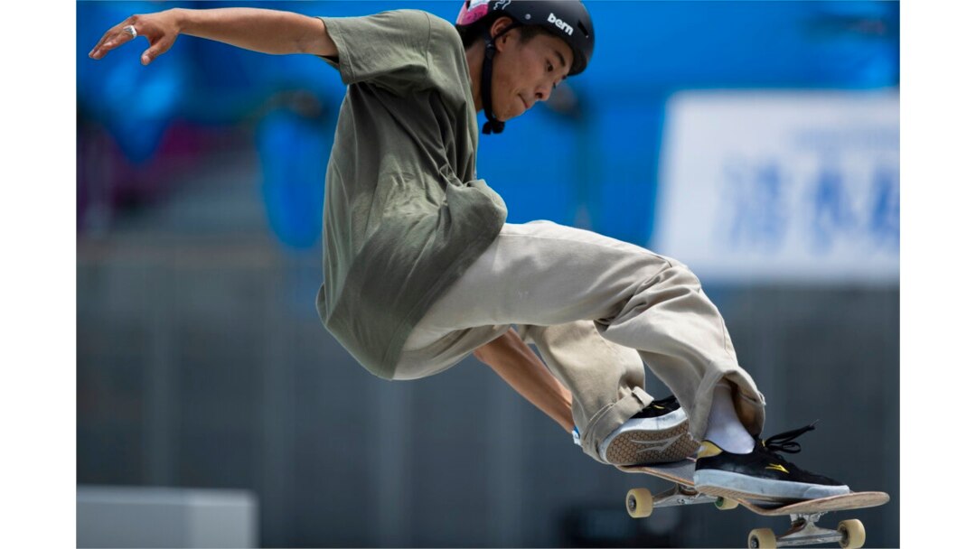 Atlet skateboard Jepang, Akira Tanaka (foto: dok).