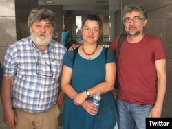 Ahmet Nesin, Şebnem Korur ve Erol Önderoğlu