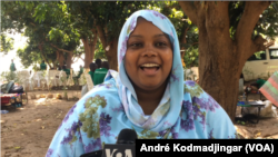 Fatimé Souckar Térap, présidente de l'ONG AYA CHAD, le 11 octobre 2019. (VOA/André Kodmadjingar)
