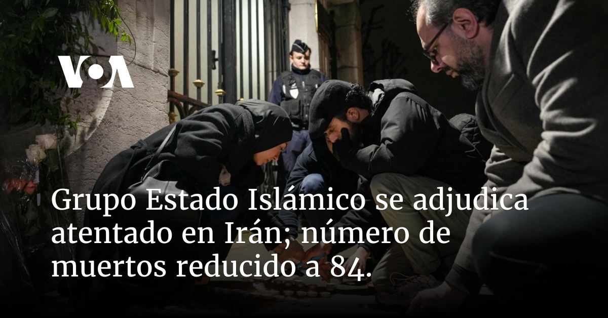 Grupo Estado Islámico se adjudica atentado en Irán; número de muertos