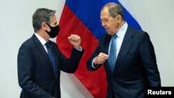 Зустріч Ентоні Блінкена та Сергія Лаврова у Рейк'явіку, 19 травня