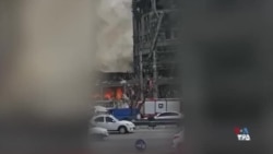 انتشار ویدیویی از سوختن و انهدام پژوهشگاه فضایی طرشت در تهران - یکشنبه ۲۴ اسفند