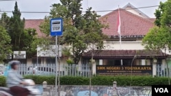 SMK N 3 Yogyakarta. (Foto: VOA/Nurhadi)