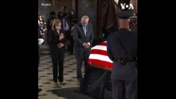 金斯伯格悼念仪式在国会大厦举行