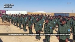 Raqqa Residents Graduate from Security Training to Hold City After IS