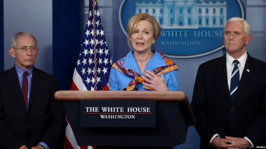 Deborah Birx wo mu murwi washinzwe na White House ku kibazo ca COVID-19