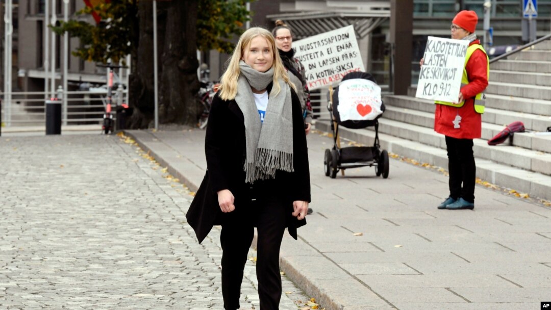 16-year-old Aava Murto has assumed the post of Finnish prime minister for one day in the ‘Girls Takeover’ scheme part of the U.Ns’ Day of the Girl to raise more awareness of gender equality in the world.
