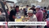 ONU: Ayuda humanitaria a Gaza alcanza nivel más bajo desde inicio de la guerra 