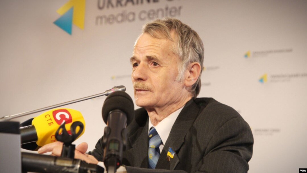 Mustafa Dzhemilev, pemimpin etnis Tatar di Krimea (foto: dok), 