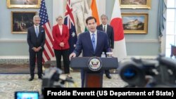 مارکو روبیو وزیر خارجه ایالات متحده آمریکا 