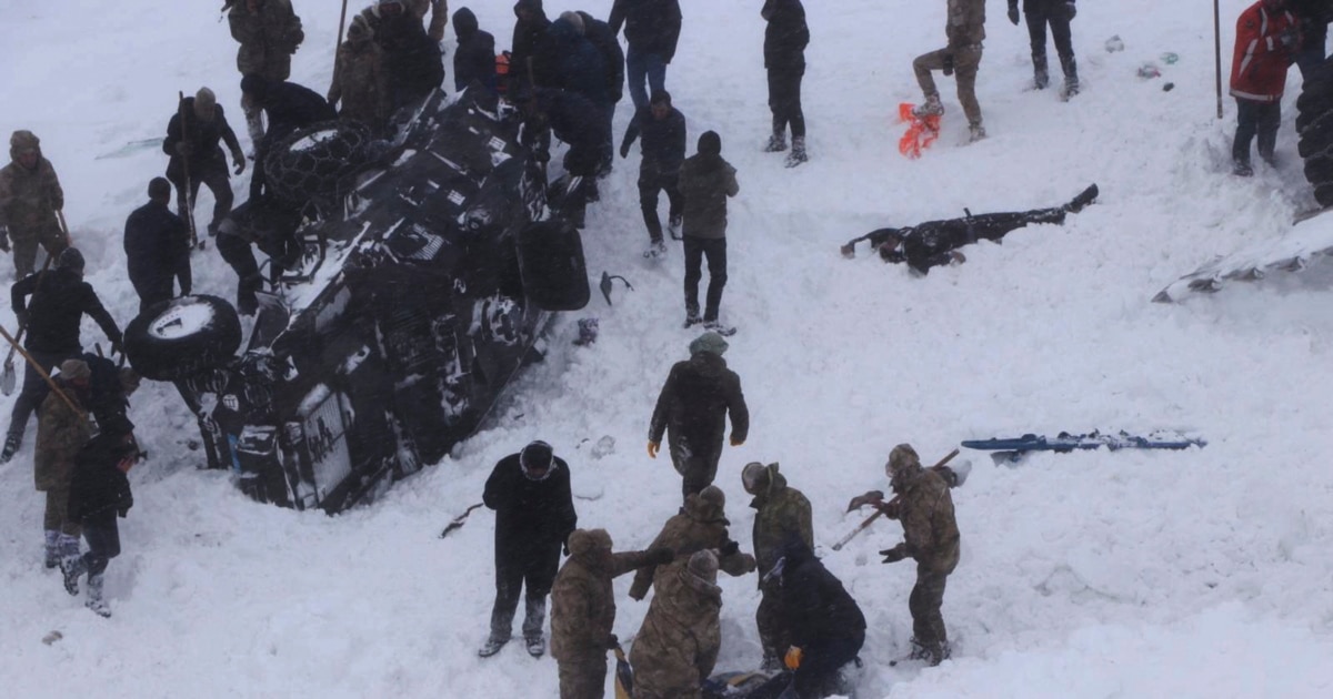 Report: Death Toll in Turkey Avalanche Disaster Rises to 41