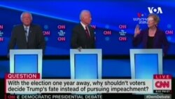 Դեմոկրատ թեկնածուների հերթական բանավեճի գլխավոր թեման Թրամփն էր