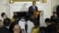 US President Barack Obama celebrates the Islamic holy month of Ramadan by hosting an iftar dinner in the State Dining Room of the White House in Washington, August 10, 2012. 