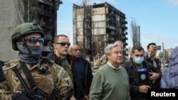 Antonio Guterres mu rundi rugendo yigeze gukorera muri Ukraine