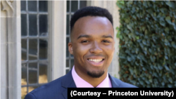 Valedictorian Nicholas Johnson of Montreal, Quebec. (Courtesy – Princeton University)