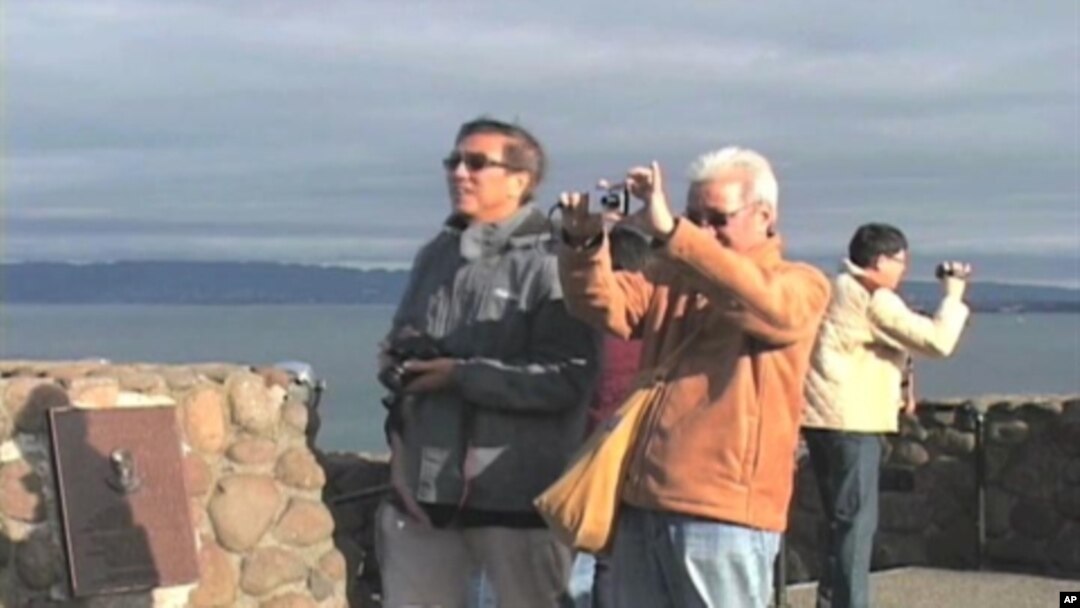 Du khách Trung Quốc thăm thành phố San Francisco
