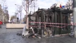 Փարիզի Շանզ Էլիզե պողոտան ավերված է
