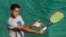 Youssef Hossam lors d'une séance d'entrainement  au Caire, Egypte, le 19 septembre 2017. 
