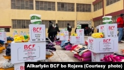 Alîkarîyên BCF bo Rojava