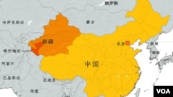 新疆地理位置