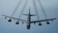 미 공군의 B-52H 전략폭격기.