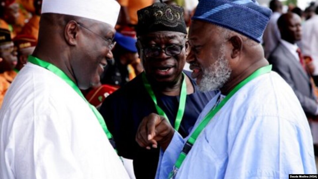 Wasu shugabannin PDP