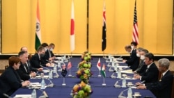 2020年10月，澳大利亚外长佩恩（Marise Payne)、美国国务卿蓬佩奥（Mike Pompeo）、日本外相茂木敏充（Toshimitsu Motegi ）和印度外交部长苏杰生 （Subrahmanyam Jaishankar）参加在日本东京参加QUAD会议。