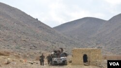 Afghan troops fight Isis in Nangahar Province 